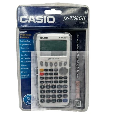 Casio fx-9750GII-WE Graphing Calculator - Image 1 of 2