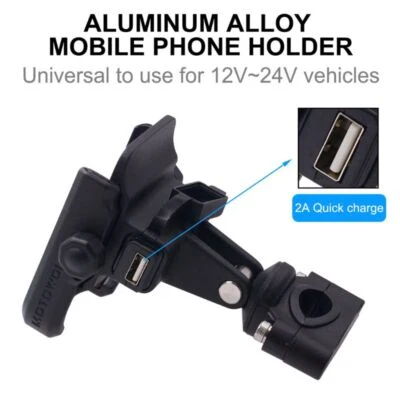 Motorcycle Phone Holder for Suzuki Marauder 1600 800 Savage 650 Foto 1 de 4