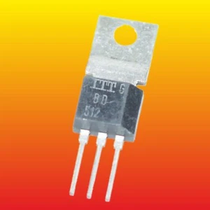 BD512 ITT SET 1 FET P-KANAL TRANSISTOR 1,7W 1,5A - Bild 1 von 4