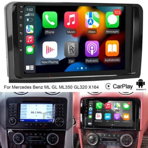 for Mercedes Benz ML/GL-Class W164 X164 Car Stereo Radio Android 13 GPS CarPlay - Picture 1 of 11