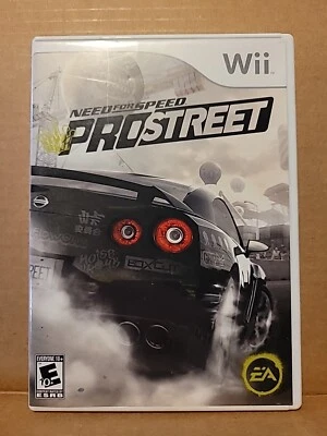 NEED FOR SPEED PROSTREET - EA - Nintendo Wii Game - Used - CIB - TESTED - Image 1 of 4