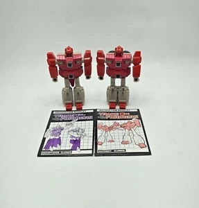 TRANSFORMERS G1 Fastlane & Cloudraker W/instructions Hasbro - Picture 1 of 2