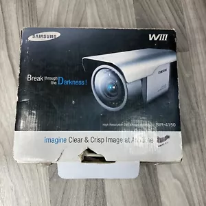 Samsung WIII High Resolution Day & Night IR Camera SIR 4150 - Picture 1 of 6