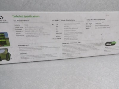 CAJA ABIERTA SLX MICRO SIM SIMULADOR DE GOLF INTERIOR CON E6 CONNECT SWING TRAINER PALO Foto 1 de 4