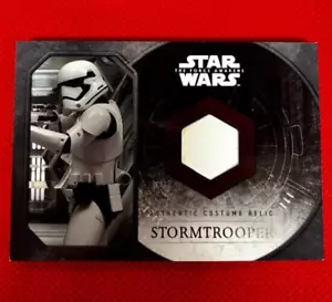 Topps Star Wars The Force Awakens Series 1 Costume Relic Stormtrooper Corset - Picture 1 of 2