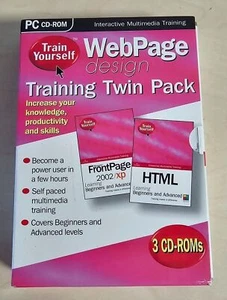 Web Page Design Training Doppelpack PC CD-ROM Ref00240 - Bild 1 von 4