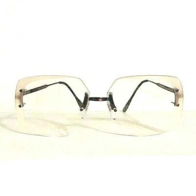 Armações de óculos Polaris preto e marrom feitas na Suécia vintage - Imagem 1 de 3