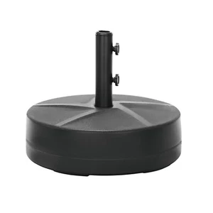 Patio Umbrella Base Heavy Duty HDPE Round Stand 94 lb Water & Sand Fillable - Picture 1 of 7