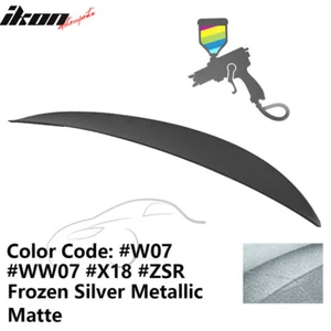 Fits 21-25 BMW G22 4-Series/G82 M4 Trunk Spoiler Performance Style #W07 Silver - Picture 1 of 4