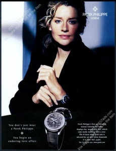 Reloj calendario anual Patek Philippe 2007 foto anuncio impreso vintage - Imagen 1 de 1