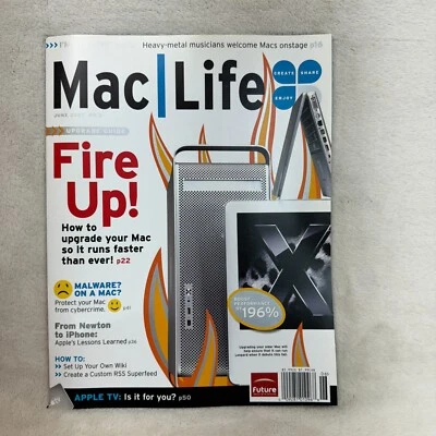 Mac Life Magazine #5 June 2007 Fire Up! How To Upgrade Your Mac To Run Faster - Image 1 of 3