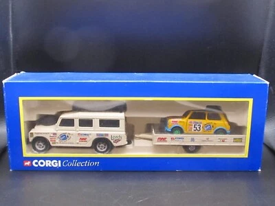 Corgi No 60006 Land Rover Safari Rally Set with Trailer & Mini,Excellent MIB - Image 1 of 4
