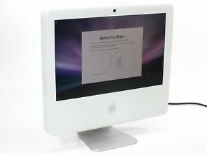 Apple 17" All-in-One iMac 4.1 Core Duo 1.86GHz 1GB RAM 160GB HDD A1173