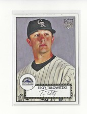 2007 Topps 52 #5a Troy Tulowitzki RC Rookie Rockies
