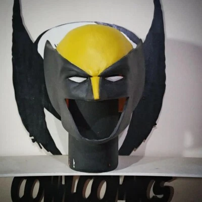 Wolverine V5 Mask Latex Cowl Cosplay Costume Prop Adult Size - Image 1 of 4