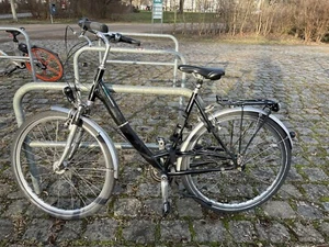 Fahrrad Fahrradmanufaktur vsf Damen Manufaktur Bike Nabendynamo Licht Federung - Bild 1 von 3