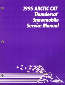 Genuine Arctic Cat Owners Service/Repair Manual 1995 Thundercat - Picture 1 of 2
