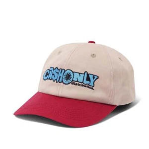 Cash Only Payday 6 Panel Tan/Burgundy - Picture 1 of 2