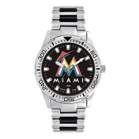 MLB Miami Marlins Mens Heavy Hitter Watch Style: XWM2619 $87.80 Cover