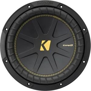 SUBWOOFER SUBWOOFER KICKER 50CWCS104 AUDIO PARA COCHE SERIE COMPC 10" SVC 4OHM CWCS104 - Imagen 1 de 4