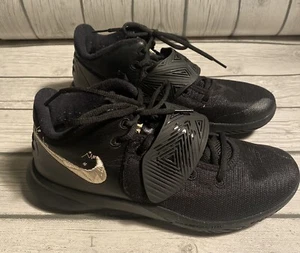 Nike Kyrie Flytrap 3 Black Metallic Gold Men's Size 8.5  [BQ3060-008] Basketball - Picture 1 of 9