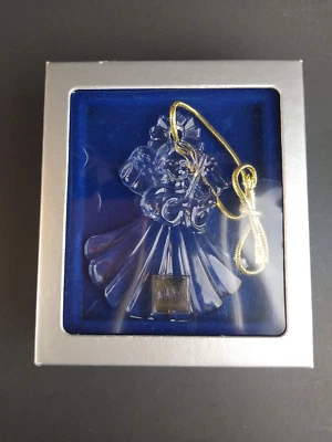 Mikasa Cristal Alemania Navidad Querubín Halo Ángel con Adorno de Violín con Caja De Colección Foto 1 de 4