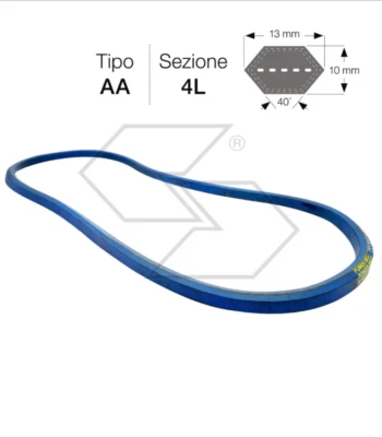 AGRITECH 35065700-0 tractor strap Honda HF2113 S 92cm (blades)