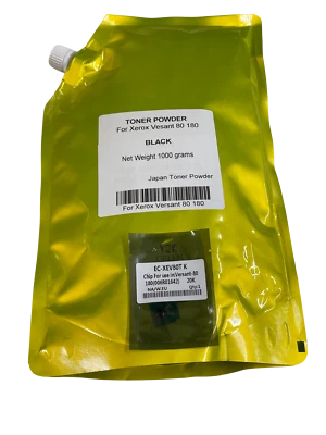 Japan Ersatz Toner für Xerox Versant 80, 180, 280 1 kg + Reset Chip VERKAUFT - Bild 1 von 4