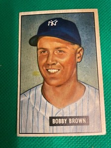 1951 BOWMAN # 110 BOBBY BROWN