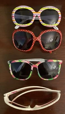 Лот ребенка ясельного возраста девочек солнцезащитные очки 4 пары Gymboree + мой маленький пони - Изображение 1 из 3