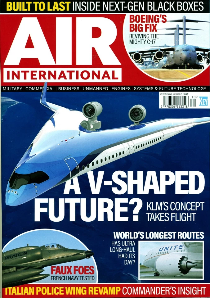 AIR INTERNATIONAL 99/4 OCT 2020 C-17,Flying-V,E-3,Chinese Jets,SDTS,Black Boxes - Image 1 of 1