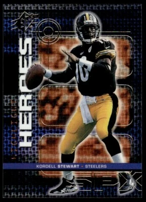1999 SPx Highlight Heroes Kordell Stewart Pittsburgh Steelers #H6 R36 - Image 1 of 2