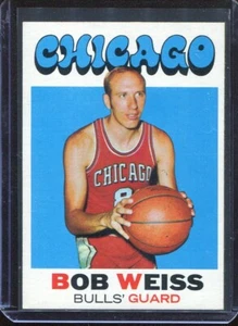 1971 Topps Basketball # 128 Bob Weiss (NM-MT) Near Mint to Mint - Picture 1 of 2