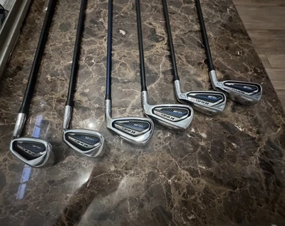 Cobra Iron Set KING F9 Speedback ONE LENGTH 6pcs Zeros 8R Flex R Steel - Image 1 of 4