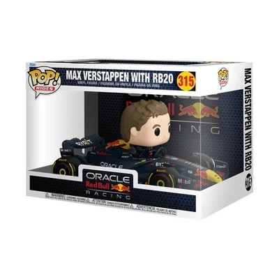 Max Verstappen в Red Bull RB20 F1 автомобиля -- поп! Виниловые аттракционы -- Funko FUN83921 - Изображение 1 из 2