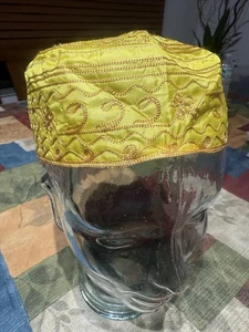 Gorro Quilla Hombre Oshun Orisha Santeria Yoruba Religion Ifa Lukumi Bordado - Bild 1 von 3
