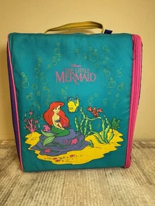 Vintage 90er Disney Die kleine Meerjungfrau Arielle Rucksack Tasche mit Farbe  - Bild 1 von 8