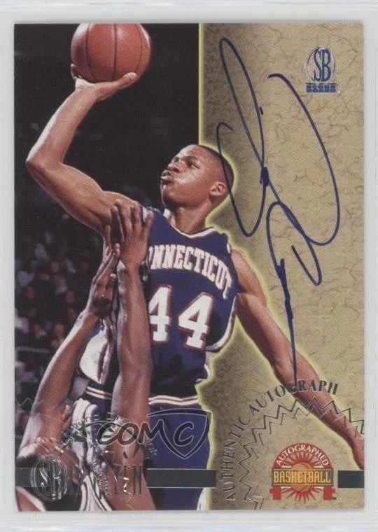 1996-97 Score Board Auto Basketball Auto Ray Allen Rookie Auto RC HOF - Image 1 of 2