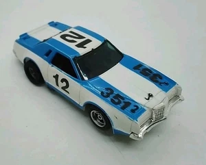 Vintage Aurora AFX Thunderbird Stock Car weiß & blau HO Scale Slotcar - Bild 1 von 11