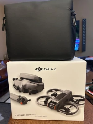 Genuino DJI Avata 2 Fly Carry More Mochila Bolso Bandolera de Hombro Nuevo + Caja Foto 1 de 4