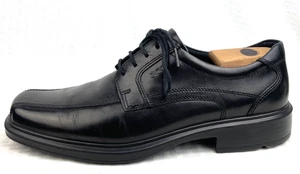 ECCO Schuhe Modell HELSINKI Spitze schwarz Leder Größe EU 44 US Größe 10 TOP - Bild 1 von 10