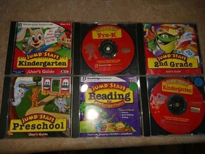 Lot Of 6 Learning PC CD-Rom Computer Games - Picture 1 of 1