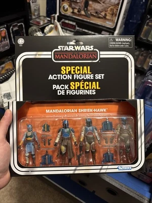 Star Wars Colección Vintage Mandalorian Shriek-Hawk Paquete de 4 3.75" Amazon Foto 1 de 2