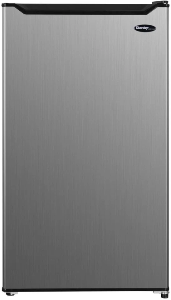 Danby DCR033B2SLM 3.2 cu. ft. Compact Refrigerator Stainless Steel