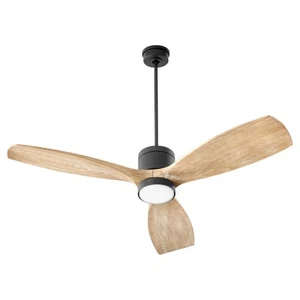 Matte Black 64"Ceiling Fan from the Lurus Collection - Picture 1 of 7