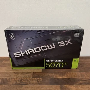 MSI GeForce RTX 5070 Ti 16 Go SHADOW 3X OC - LIVRAISON GRATUITE AUJOURD'HUI - Photo 1/4