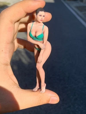 3D Printed Miniatures Figure 1:18 Beauty Model Sculpture Scene For Car Vehicles - Image 1 of 4
