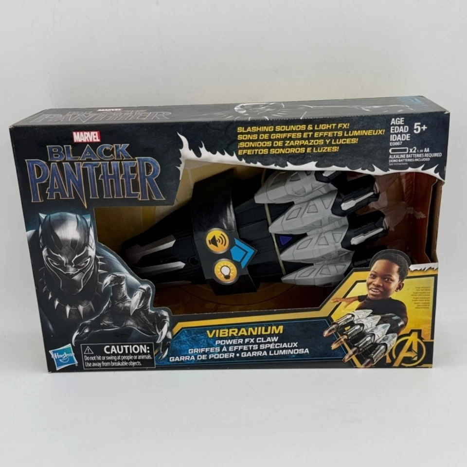Marvel Pantera Negra Vibranium Power Fx Garra Foto 1 de 1