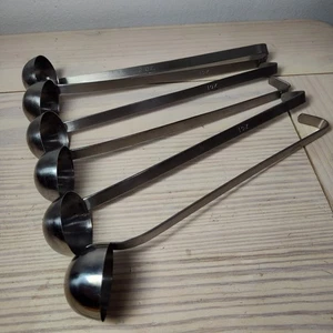 CAPCO Japan Stainless Steel Small Round 1 oz Heavy Duty Serving Ladle 12" - Picture 1 of 7