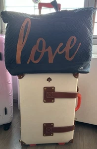 Lug Aerial Blue Love Quilted Large Luggage Carry On Tote Bag - Bild 1 von 14